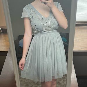 Altar’d State silver dress